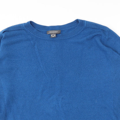 Primark Womens Blue   Pullover Jumper Size S