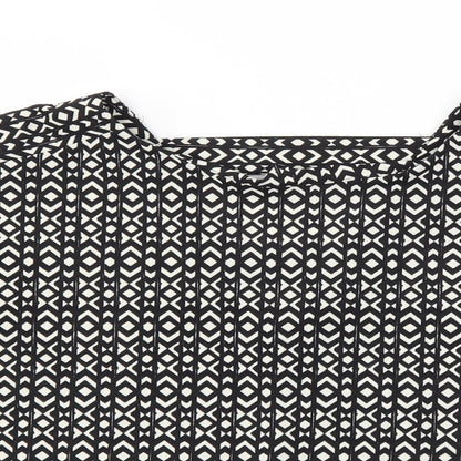 Womens UK Size 10 Next Black Basic T-Shirt