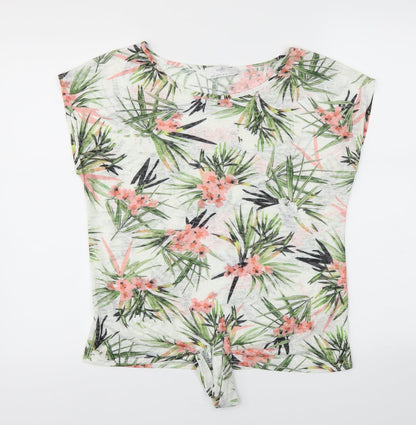 Womens UK Size S Wallis Green Camisole T-Shirt