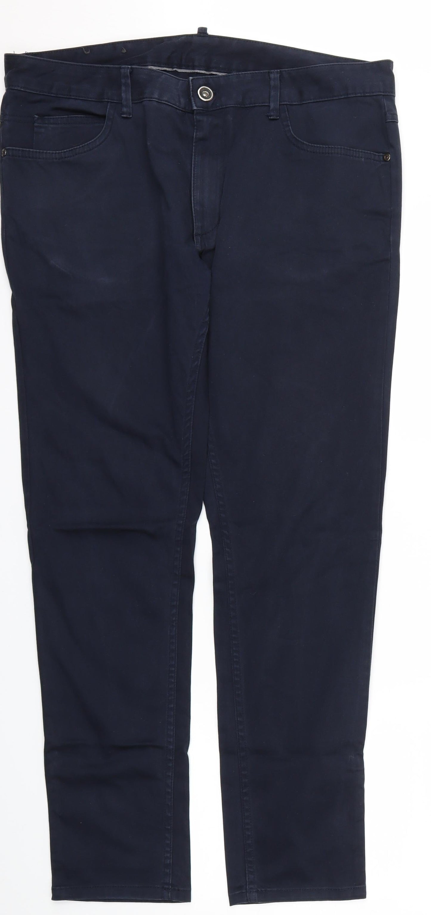 Womens UK Size 36 Preworn Regular Fit Skinny Blue Jeans