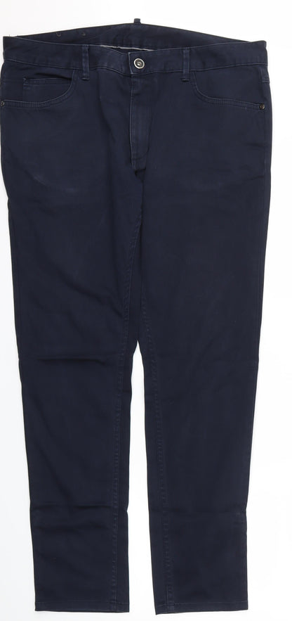 Womens UK Size 36 Preworn Regular Fit Skinny Blue Jeans