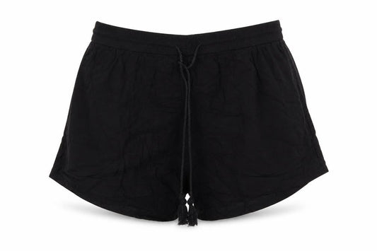 H&M Womens Black   Hot Pants Shorts Size 8 - Stretch waistband