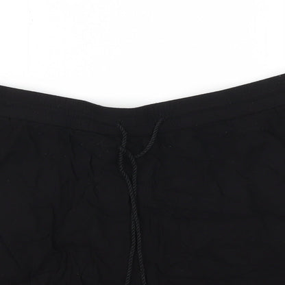 H&M Womens Black   Hot Pants Shorts Size 8 - Stretch waistband