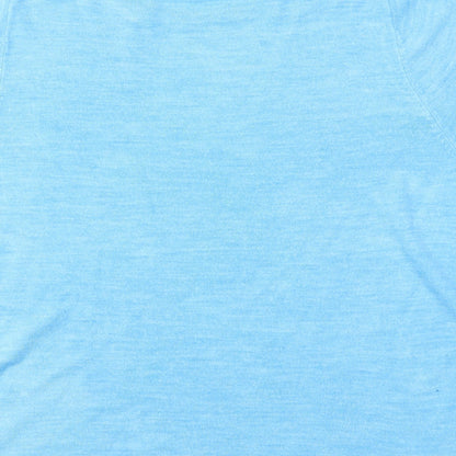Womens UK Size 18 Love knitwear Blue Basic T-Shirt