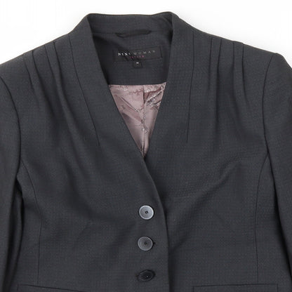 next  Womens Grey   Jacket Blazer Size 10