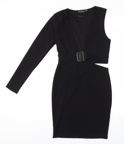 Pretty Little Thing  Womens Black   A-Line  Size 6