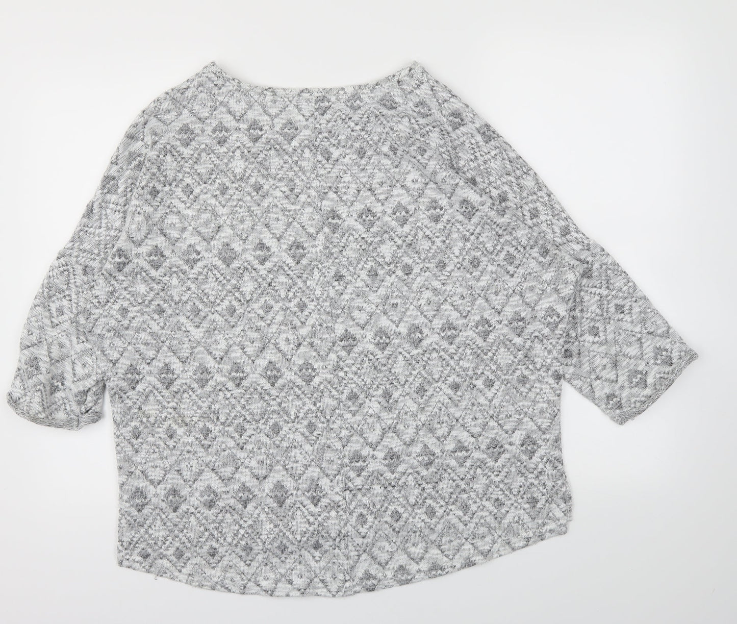 Papaya Womens Grey   Basic T-Shirt Size L