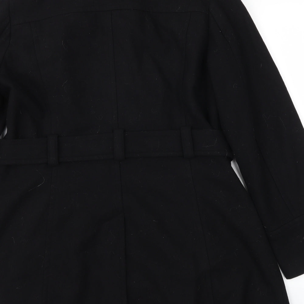 Dorothy Perkins Womens Black   Jacket Coat Size 14