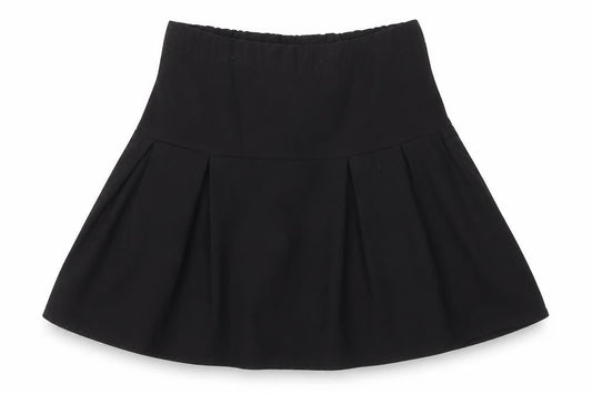 Debehams Womens Black   Flare Skirt Size 4  - Stretch waistband