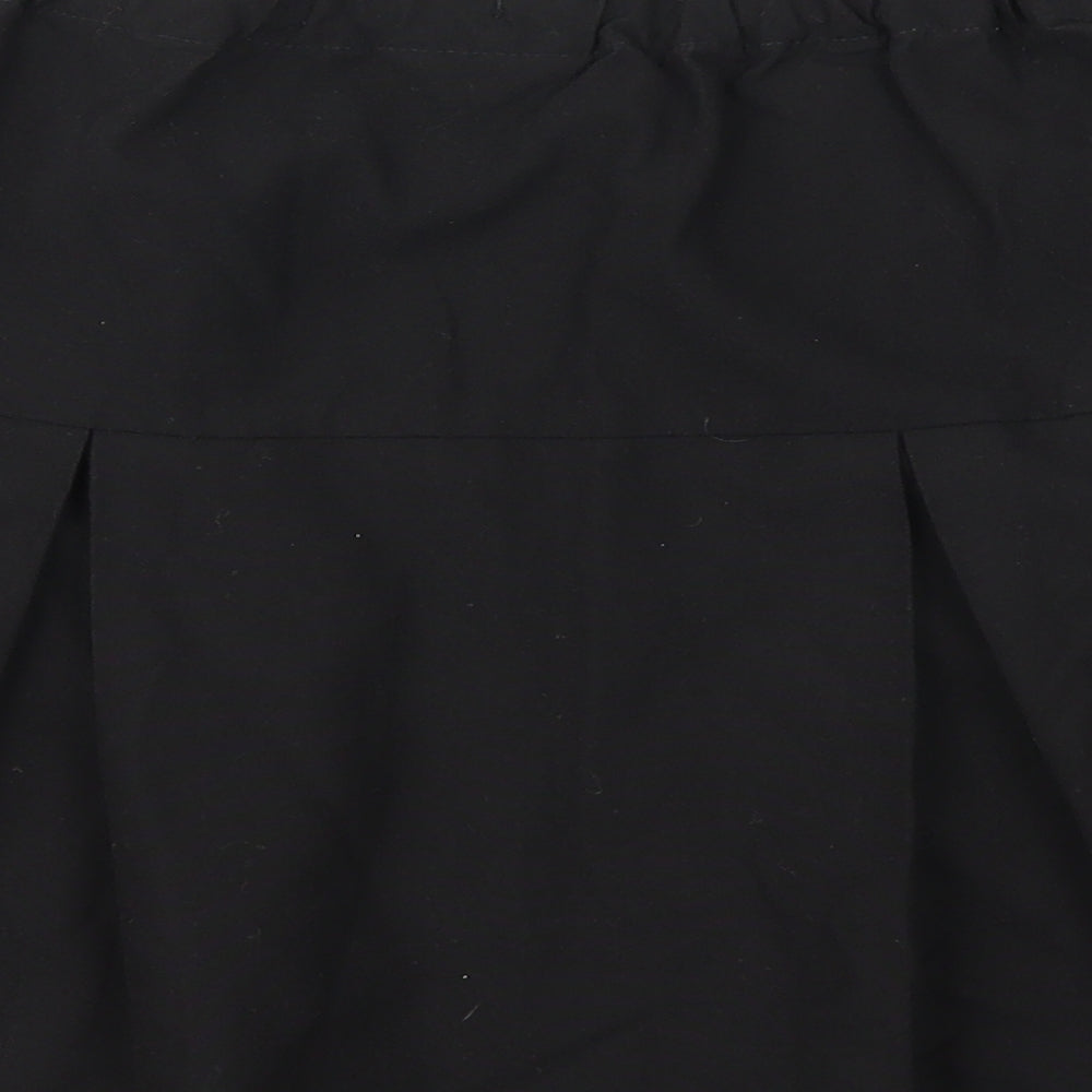 Debehams Womens Black   Flare Skirt Size 4  - Stretch waistband