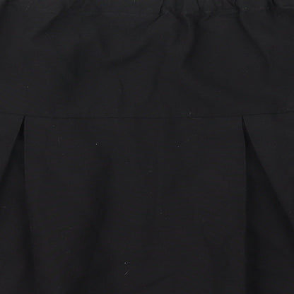Debehams Womens Black   Flare Skirt Size 4  - Stretch waistband