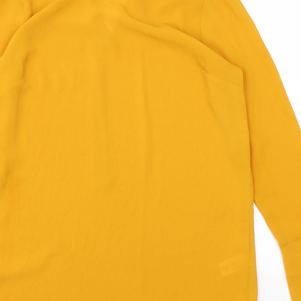 Primark Womens Yellow   Basic Blouse Size 8
