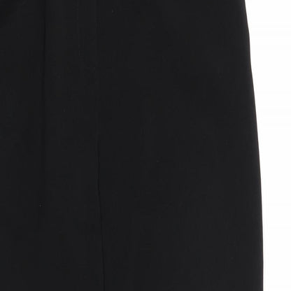 Ambience Womens Black  Rayon Dress Pants Trousers Size 14 L27 in