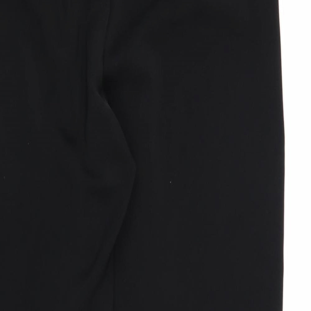 Ambience Womens Black  Rayon Dress Pants Trousers Size 14 L27 in