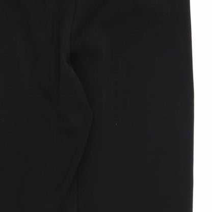 Ambience Womens Black  Rayon Dress Pants Trousers Size 14 L27 in
