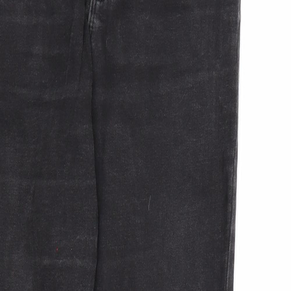 Denim & Co. Womens Black  Denim Skinny Jeans Size 10 L26 in