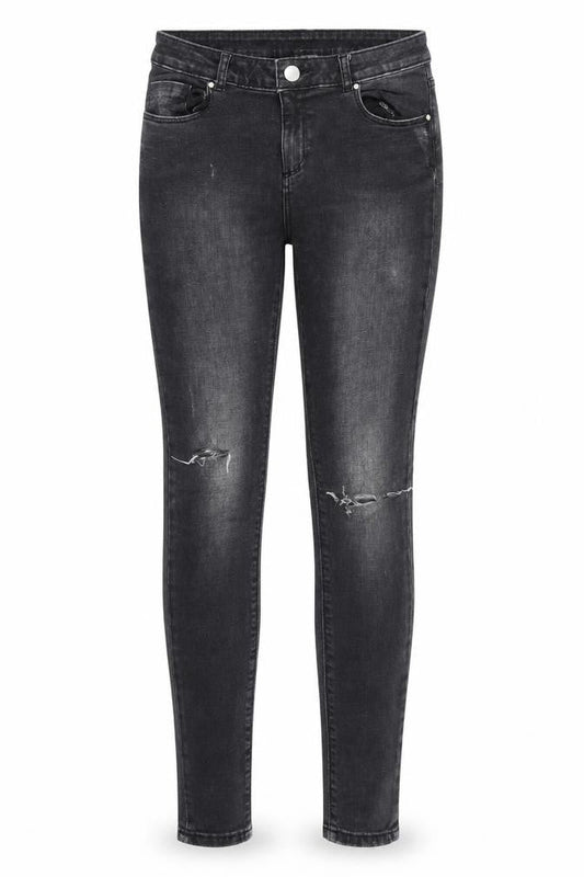 Womens UK Size 10 Dorothy Perkins Regular Fit Skinny Black Jeans