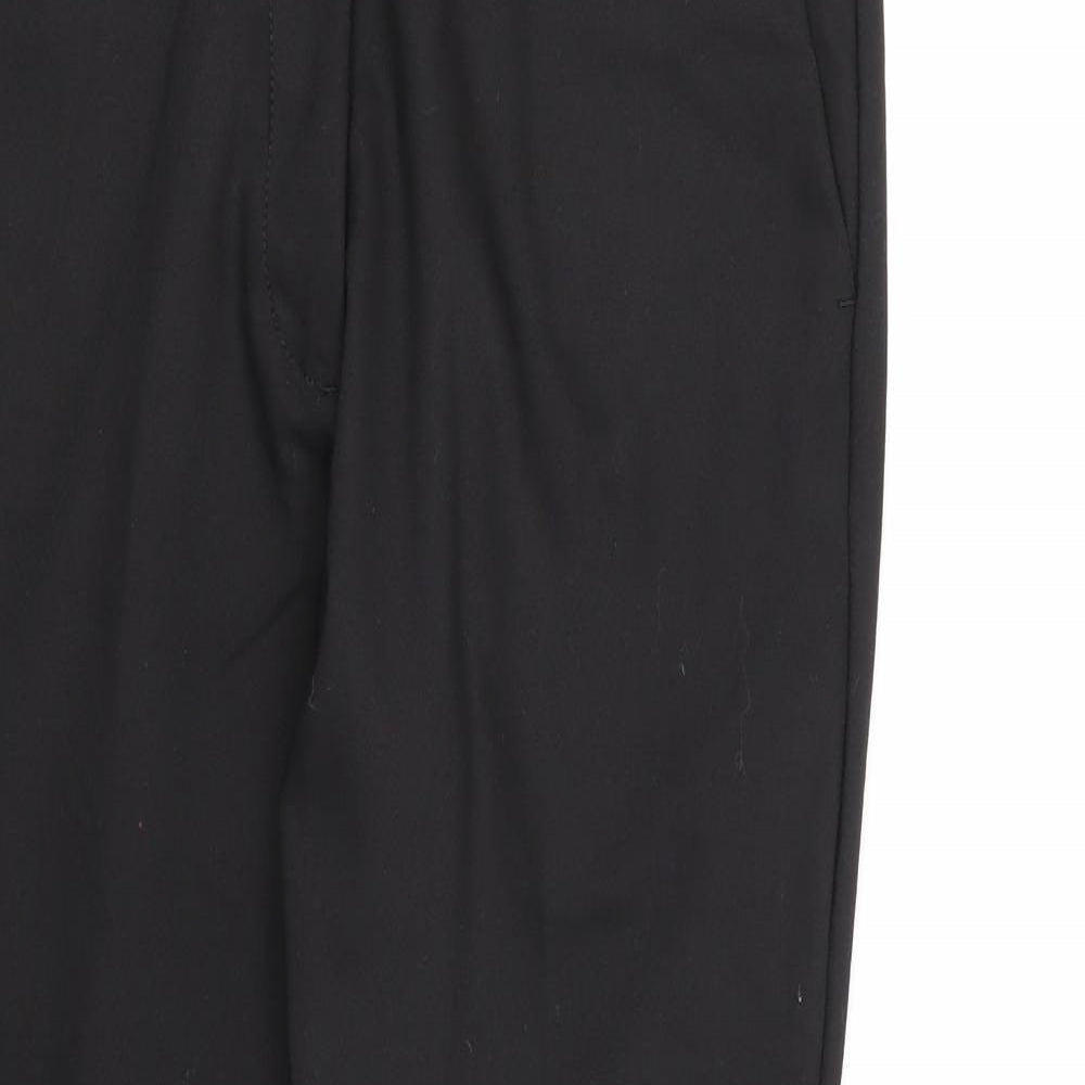 Lefties Womens Black  Rayon Dress Pants Trousers Size L L26 in