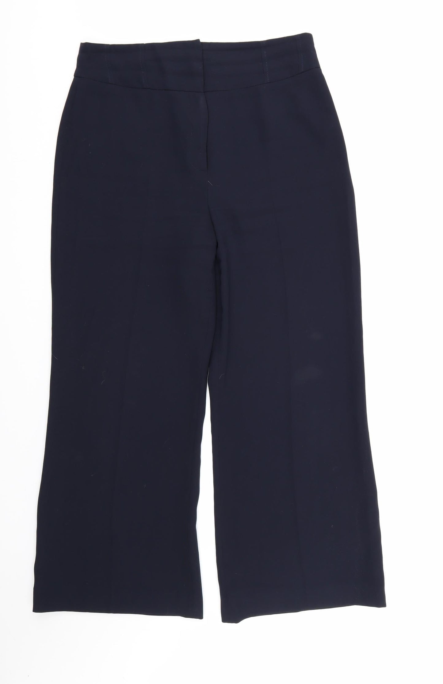 Womens UK Size 14 Principles Regular Fit Dress Pants Blue Trousers