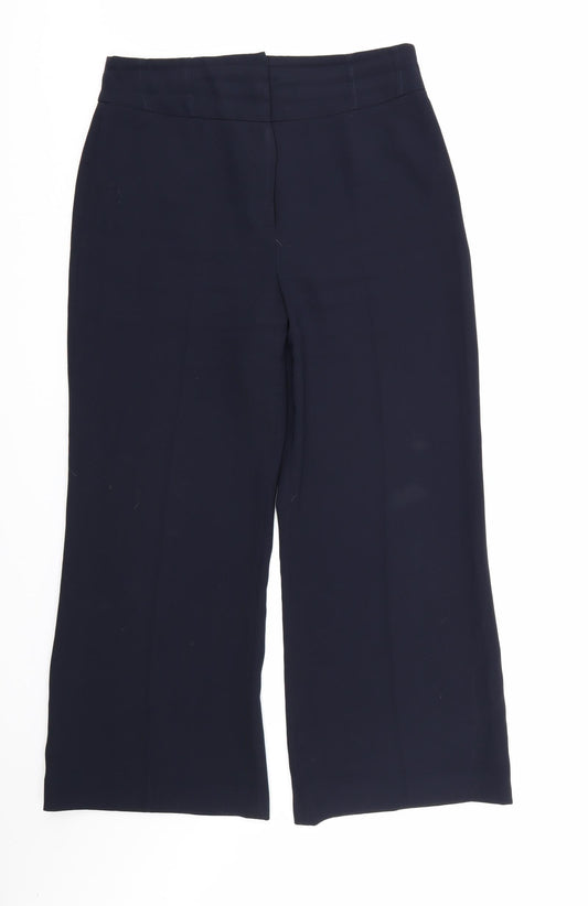 Womens UK Size 14 Principles Regular Fit Dress Pants Blue Trousers