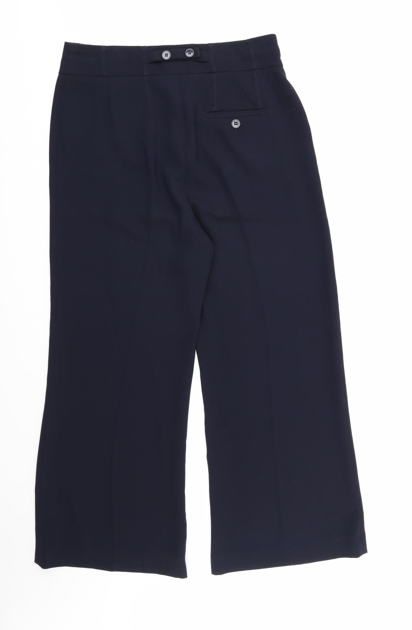 Womens UK Size 14 Principles Regular Fit Dress Pants Blue Trousers