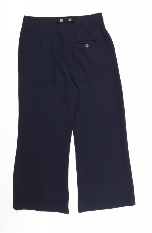 Womens UK Size 14 Principles Regular Fit Dress Pants Blue Trousers