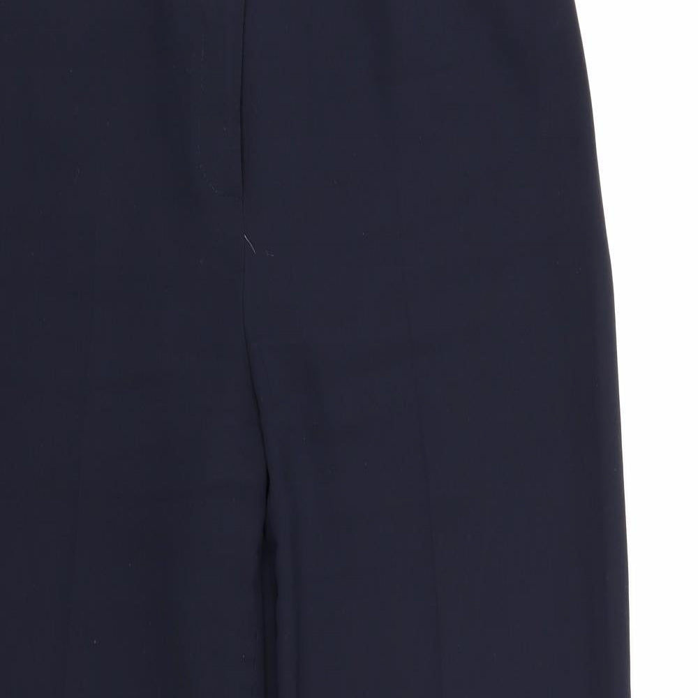 Womens UK Size 14 Principles Regular Fit Dress Pants Blue Trousers