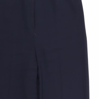 Womens UK Size 14 Principles Regular Fit Dress Pants Blue Trousers