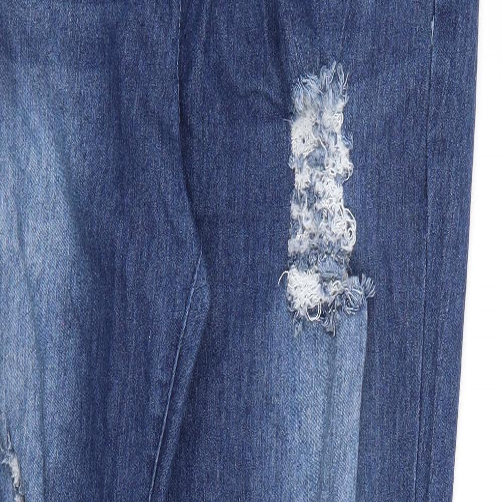 Womens UK Size 36 in Preworn Regular Fit Skinny Blue Jeans