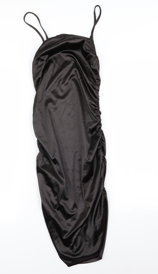 H&M Womens Black   Pencil Dress  Size S