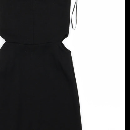 Topshop Womens Black   Pencil Dress  Size 8