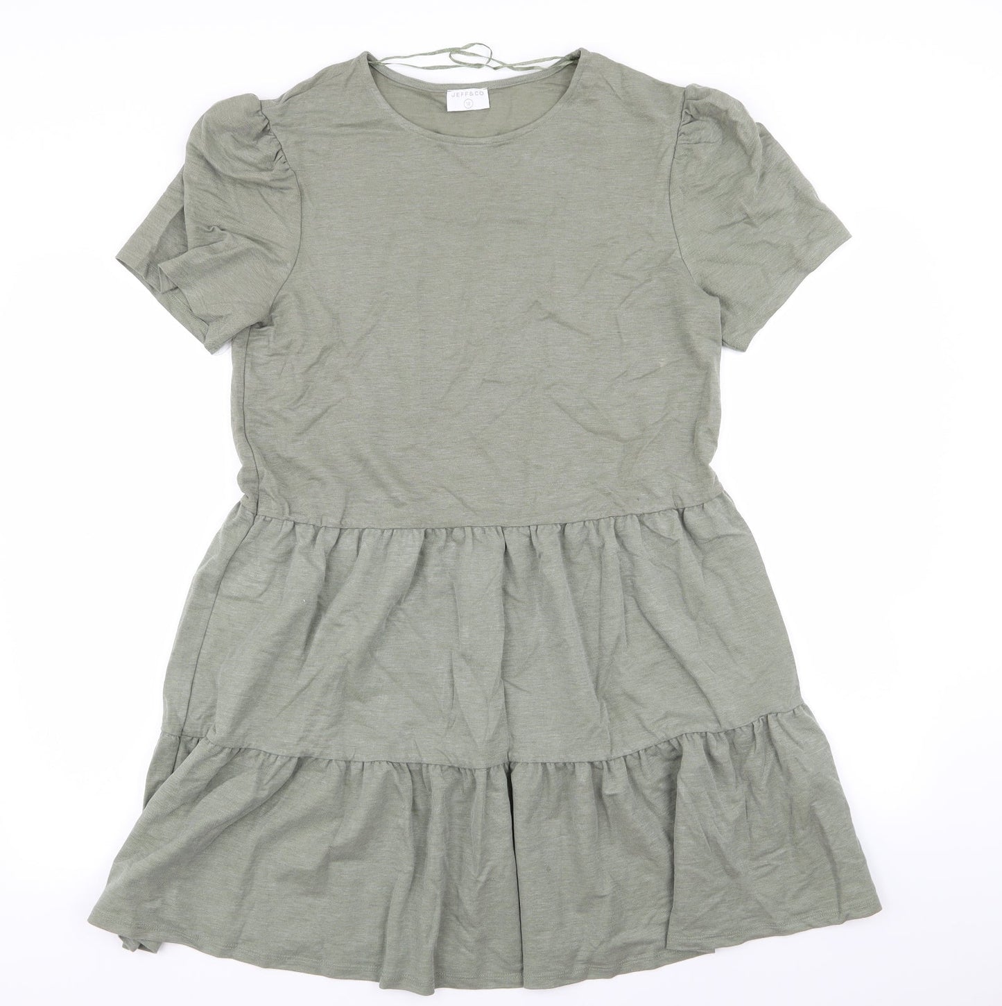 jeff and co Womens Green   Fit & Flare  Size 12