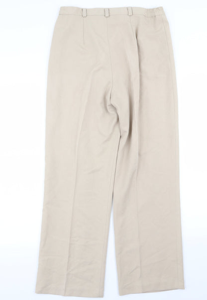 vincl Womens Beige   Trousers  Size 10 L24 in
