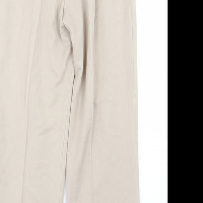 vincl Womens Beige   Trousers  Size 10 L24 in