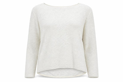 H&M Womens White   Pullover Jumper Size S