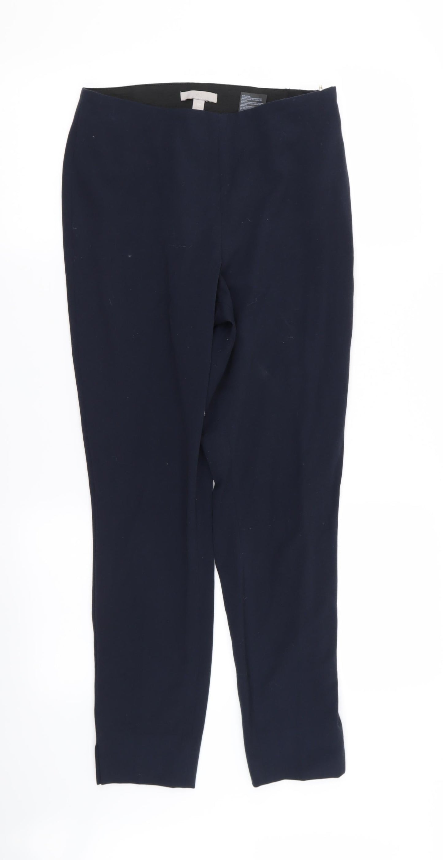 Womens UK Size 8 H&M Regular Fit  Blue Trousers