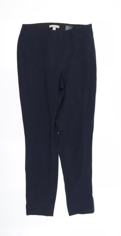 Womens UK Size 8 H&M Regular Fit  Blue Trousers