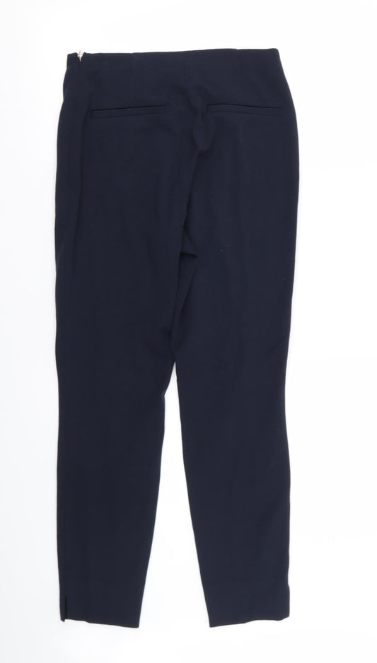 Womens UK Size 8 H&M Regular Fit  Blue Trousers