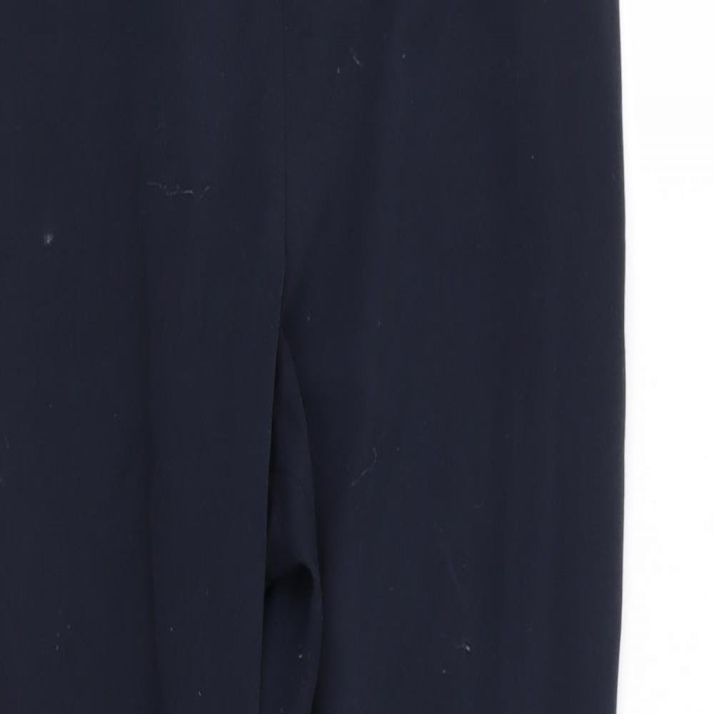 Womens UK Size 8 H&M Regular Fit  Blue Trousers