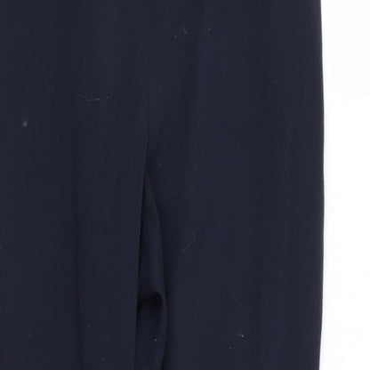 Womens UK Size 8 H&M Regular Fit  Blue Trousers