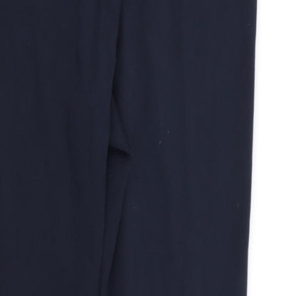 Womens UK Size 8 H&M Regular Fit  Blue Trousers