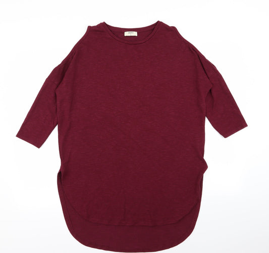 Papaya Womens Red   T-Shirt Dress  Size S