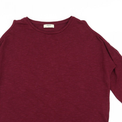 Papaya Womens Red   T-Shirt Dress  Size S