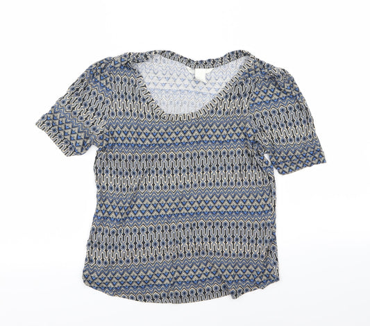 Womens UK Size 6 H&M Multicoloured Basic T-Shirt