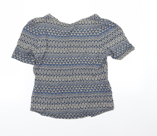 Womens UK Size 6 H&M Multicoloured Basic T-Shirt