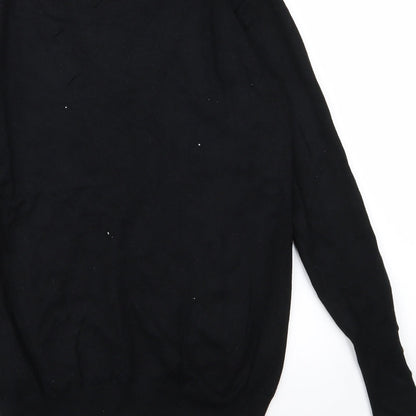 Papaya Womens Black   Pullover Jumper Size 12