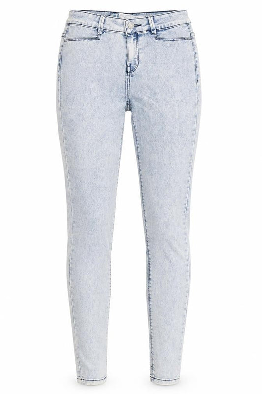 Womens UK Size 6 Zara Regular Fit Skinny Blue Jeans