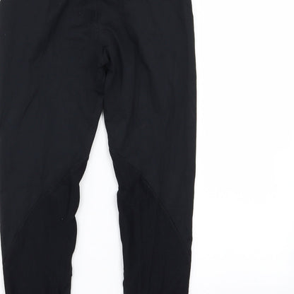 FOREVER 21 Womens Black   Capri Leggings Size M L18 in - Stretch waistband