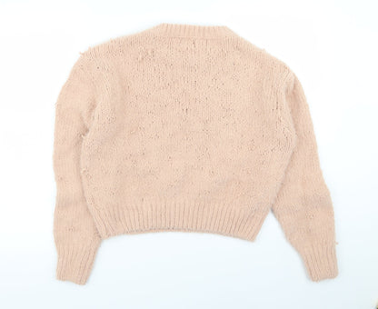 Primark Womens Pink   Pullover Jumper Size 6