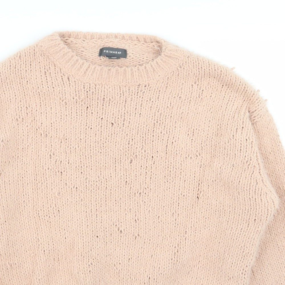 Primark Womens Pink   Pullover Jumper Size 6